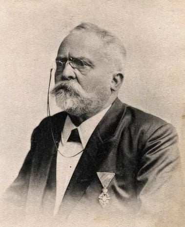 Porträt von Václav Naxera (1835–1908) – Gedenkseite