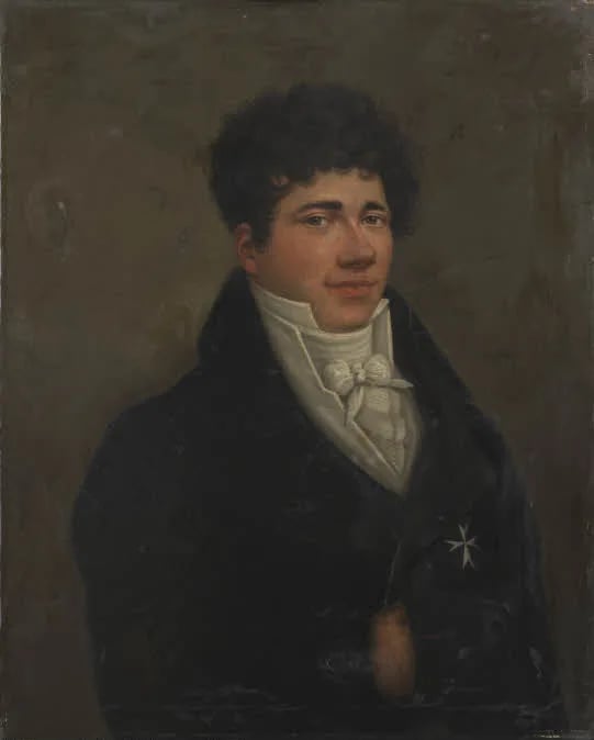 Porträt von Georg Friedrich Karl (1785–1826) – Gedenkseite