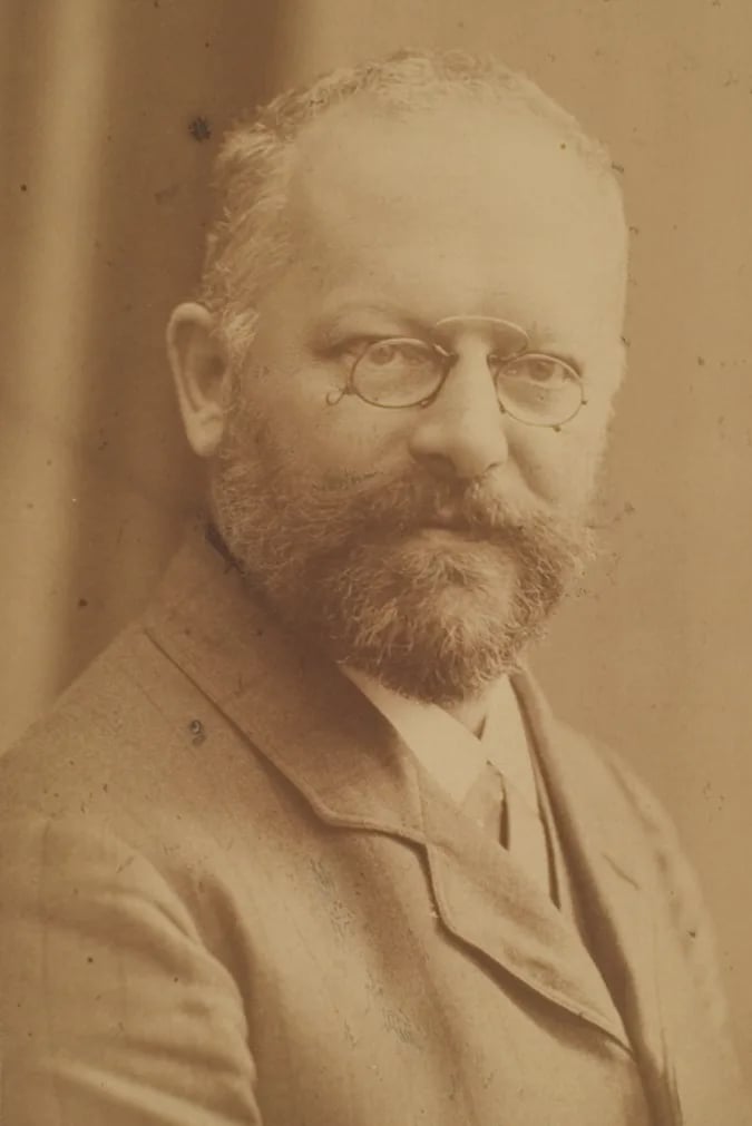 Porträt von Georg Heeger (1856–1915) – Gedenkseite