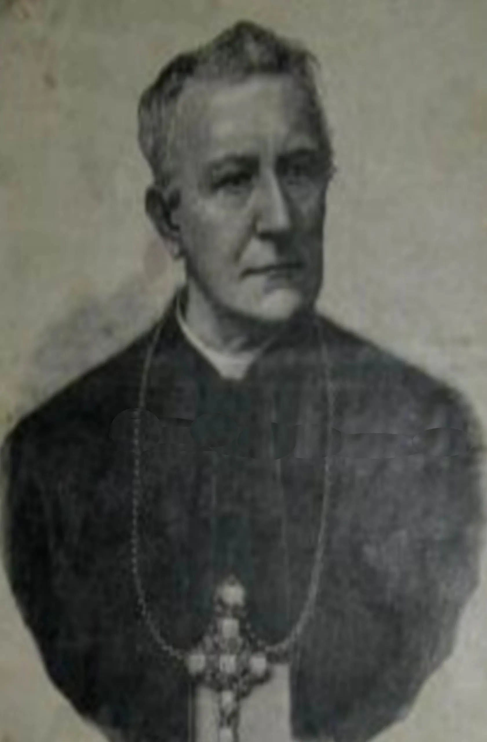 Porträt von Georg Ignaz Komp (1828–1898) – Gedenkseite