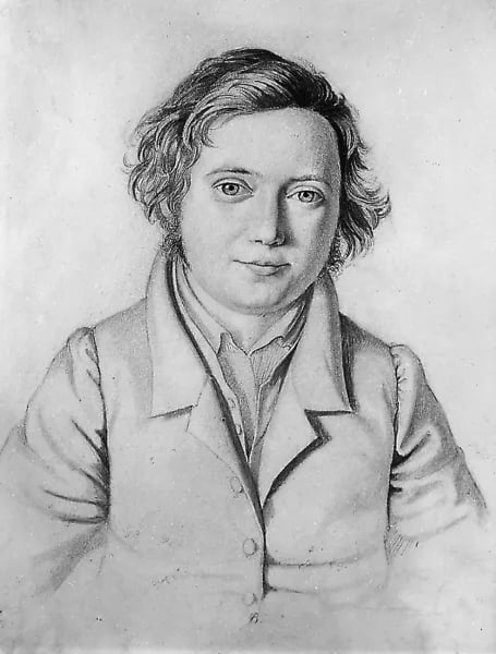 Porträt von Georg Klett (1797–1855) – Gedenkseite