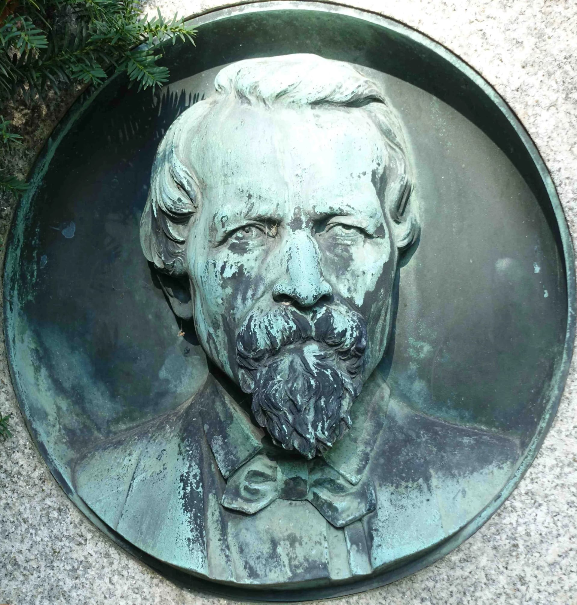 Porträt von Georg Morlok (1815–1896) – Gedenkseite