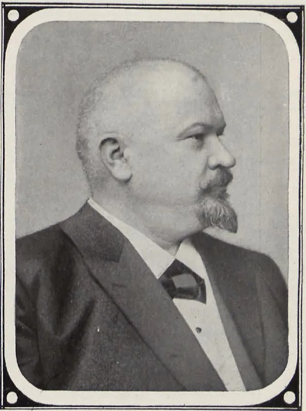 Porträt von Georg Oertel (1856–1916) – Gedenkseite