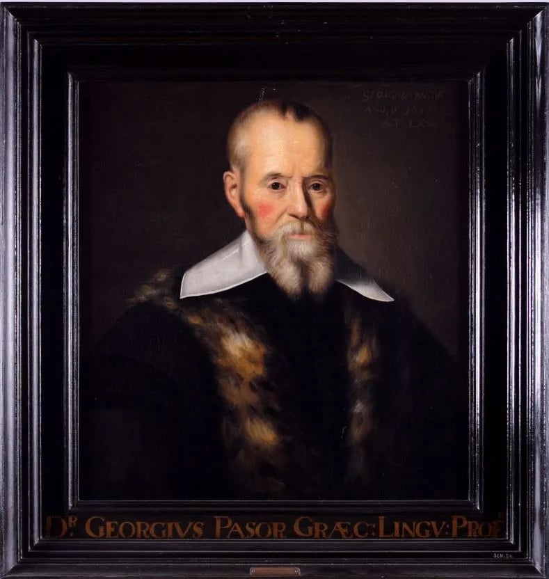 Porträt von Georg Pasor (1570–1637) – Gedenkseite