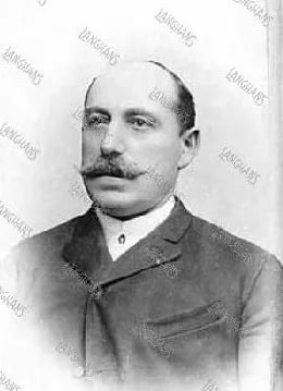 Porträt von Josef Hodys (1838–1915) – Gedenkseite