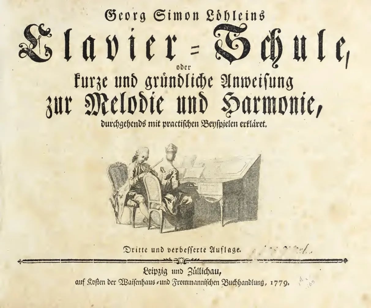 Porträt von Georg Simon Löhlein (1725–1781) – Gedenkseite