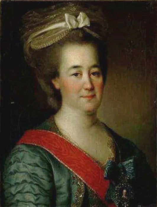Portrait of Jekaterina Michailowna Rumjanzewa (1724–1779) – memorial page