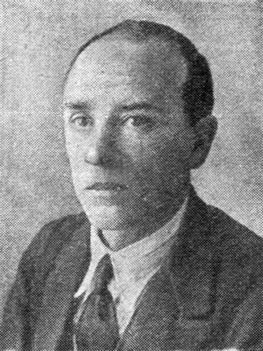 Porträt von Wjatscheslaw Malyschew (1902–1957) – Gedenkseite