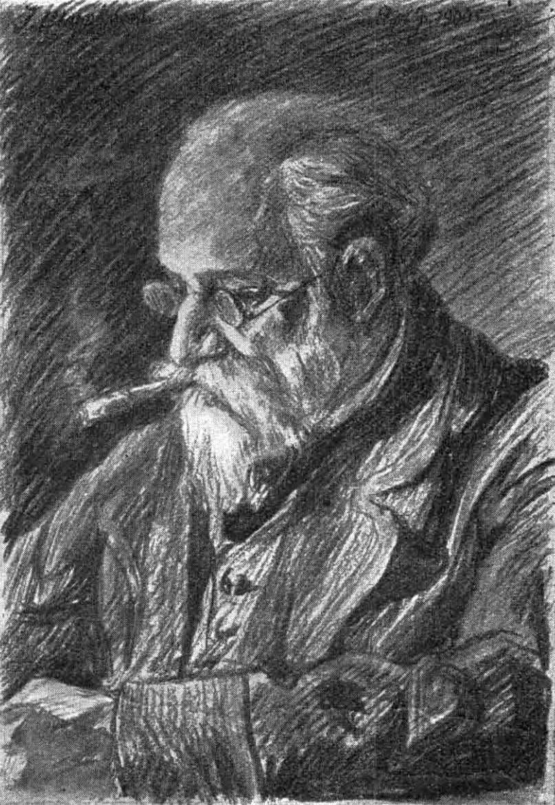 Porträt von Adolf Jossifowitsch Charlemagne (1826–1901) – Gedenkseite