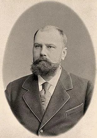 Porträt von Sergei Ivanovich Chetverikov (1850–1929) – Gedenkseite