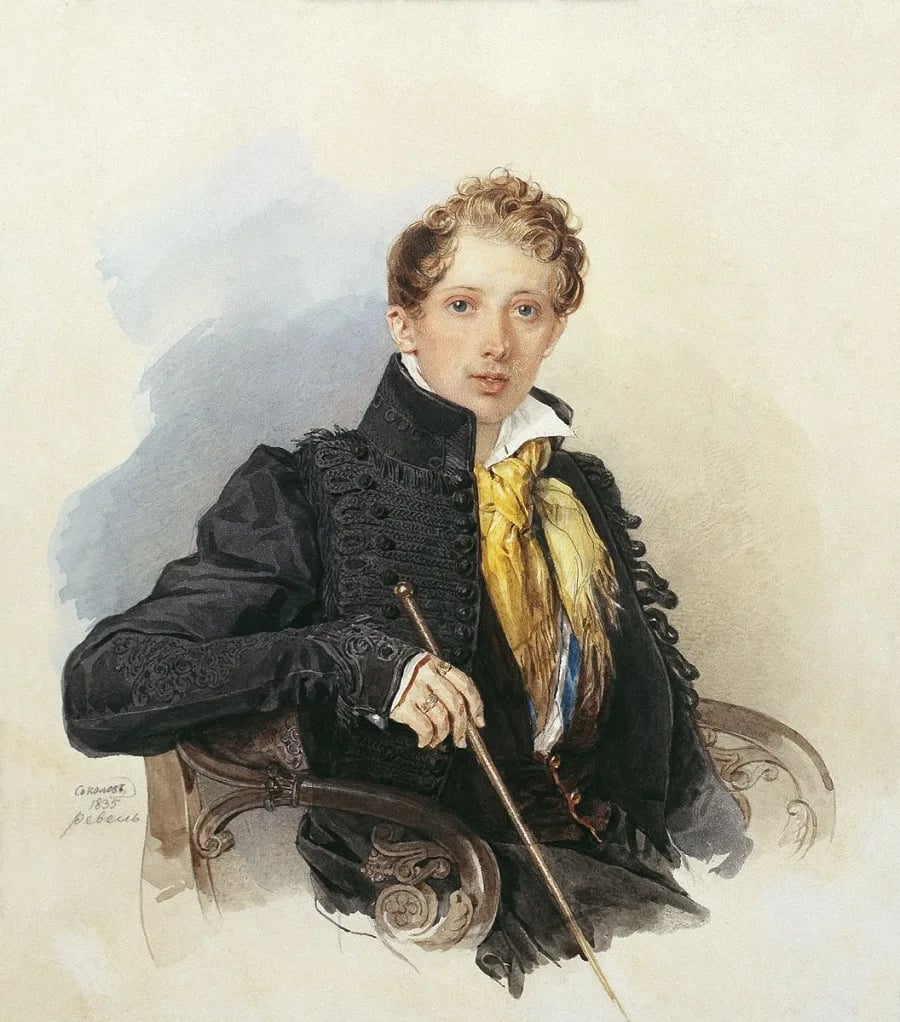 Portrait of Semyon Khlyustin (1810–1844) – memorial page