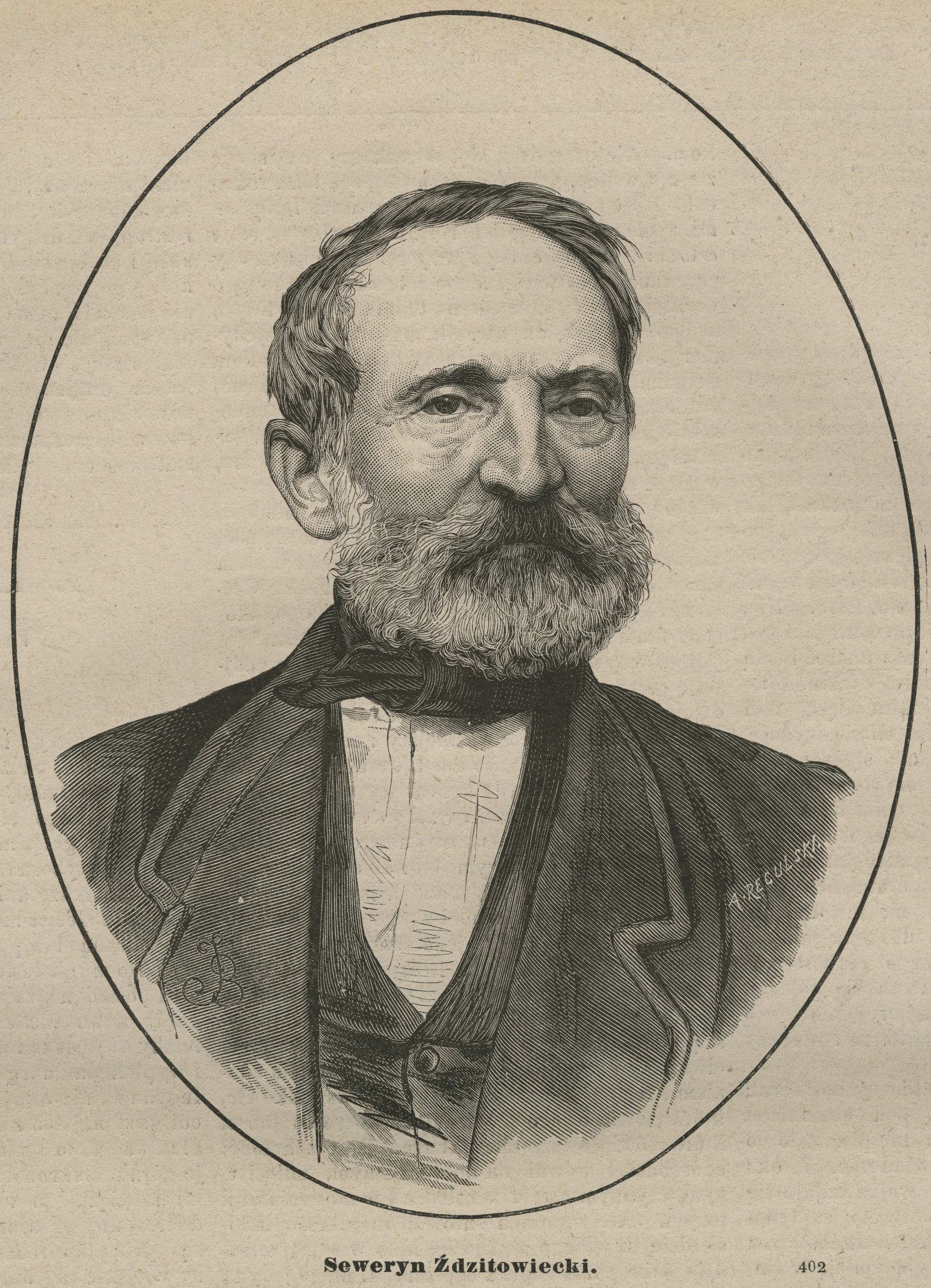 Portrait of Seweryn Zdzitowiecki (1802–1879) – memorial page