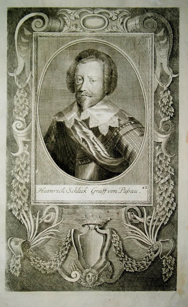 Portrait of Heinrich Schlik zu Bassano und Weißkirchen (1580–1650) – memorial page
