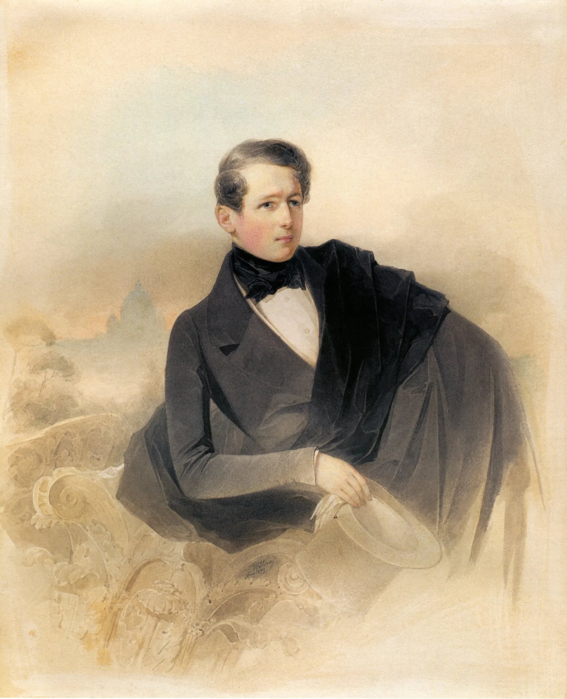 Portrait of Boris Dmitrijewitsch Golizyn (1819–1878) – memorial page