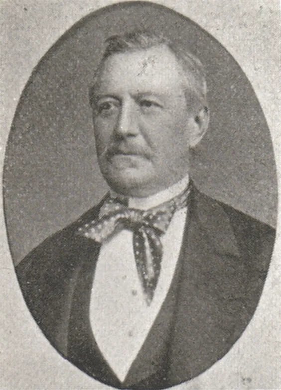 Porträt von Georg von Eerde (1825–1890) – Gedenkseite