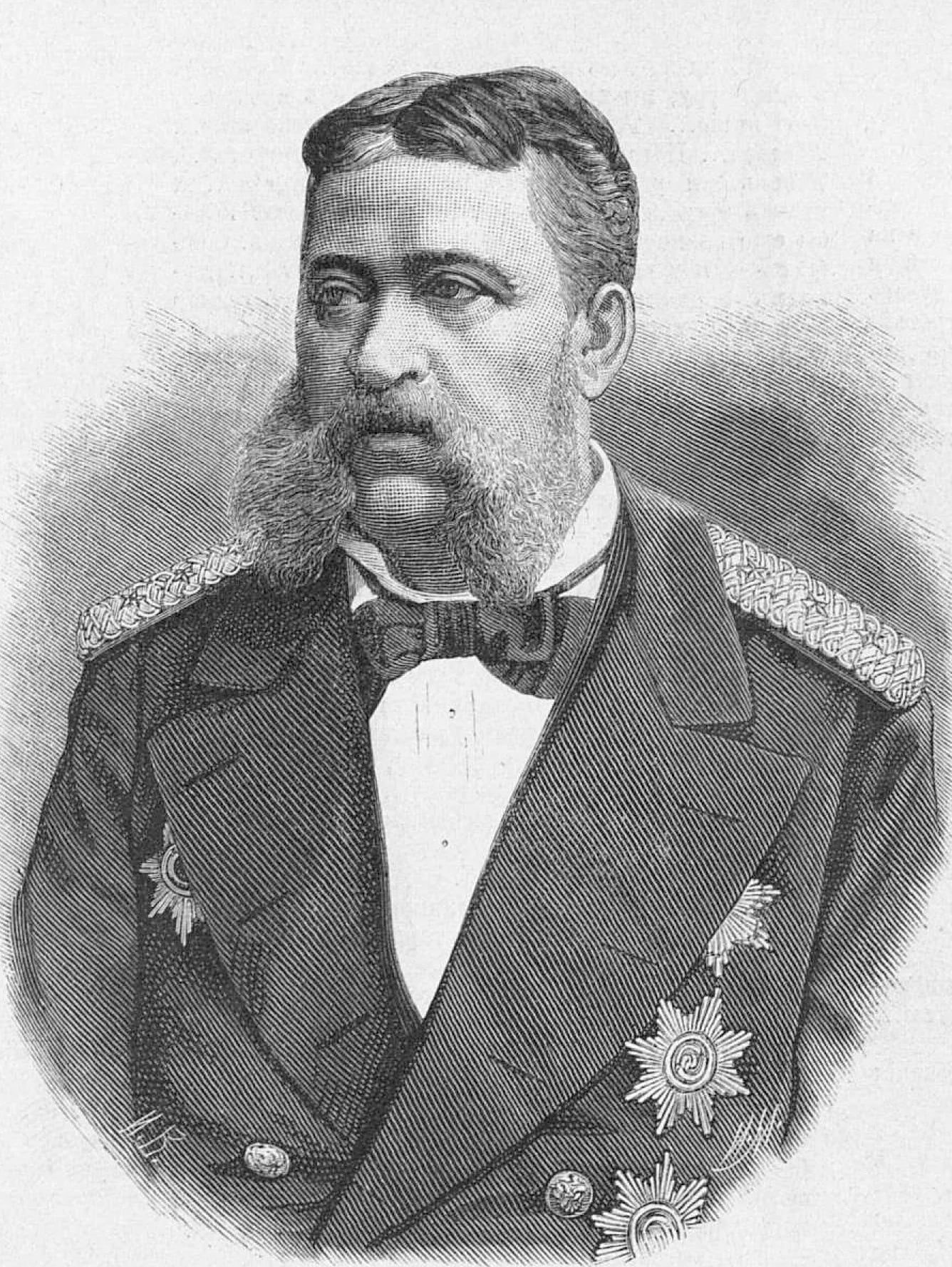 Portrait of Modest Jakowlewitsch Kittary (1825–1880) – memorial page