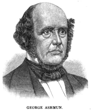 Porträt von George Ashmun (1804–1870) – Gedenkseite