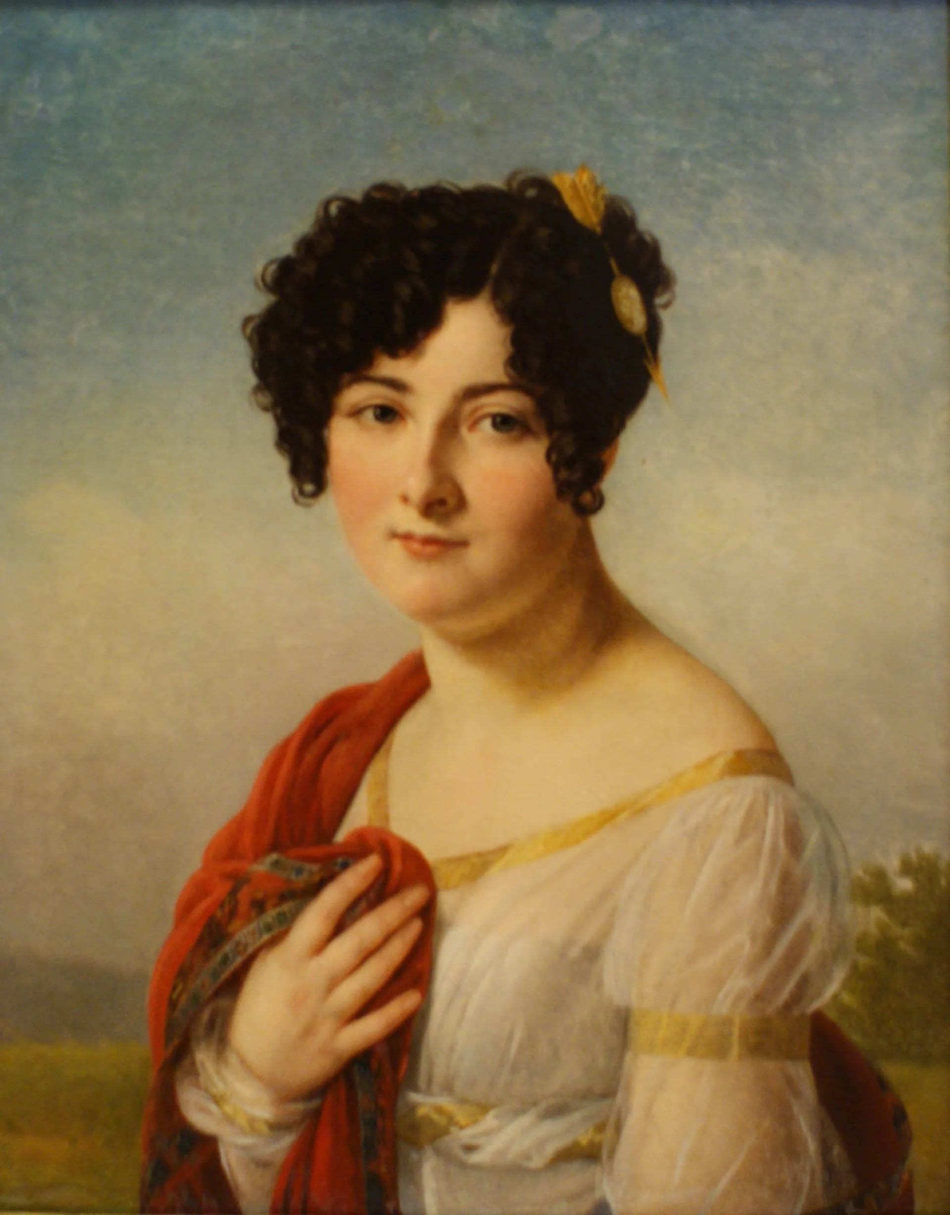 Porträt von Julija Alexandrowna Konopka (1785–1834) – Gedenkseite