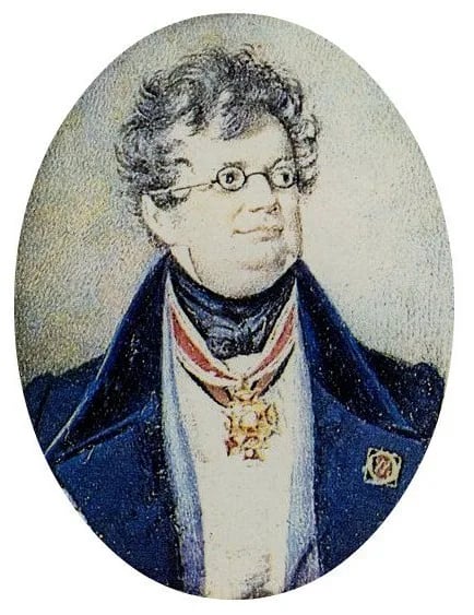 Porträt von Dmitry Knyazhevich (1788–1844) – Gedenkseite