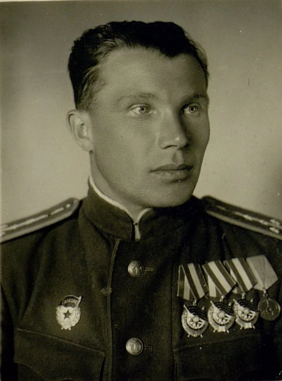 Porträt von Mikhail Matveyev (1914–1944) – Gedenkseite