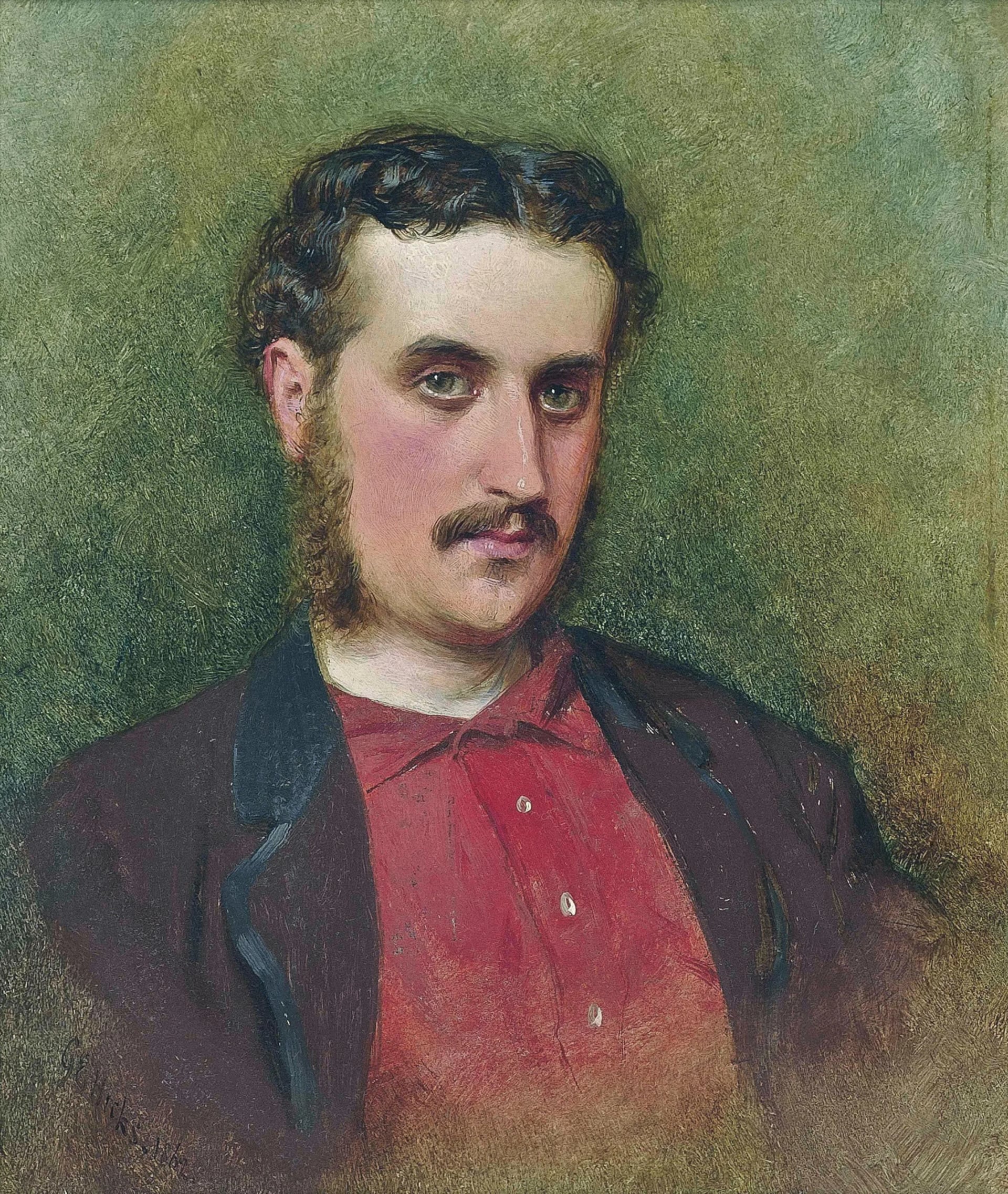 Portrait of George Elgar Hicks (1824–1914) – memorial page