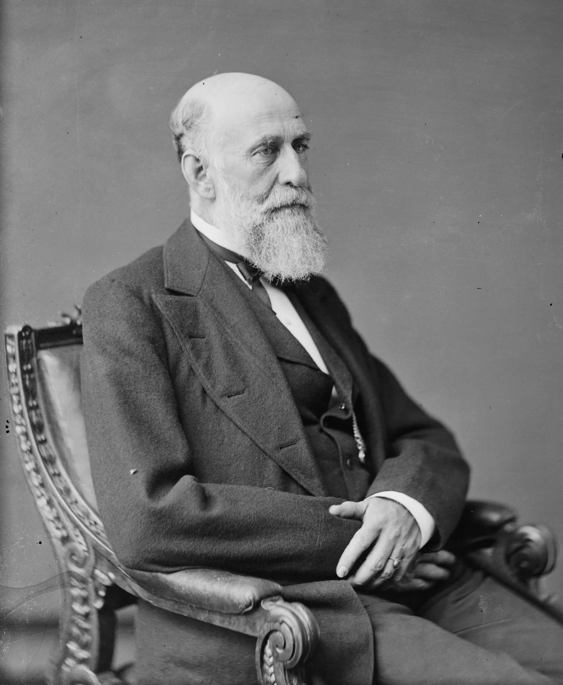 Porträt von George F. Edmunds (1828–1919) – Gedenkseite