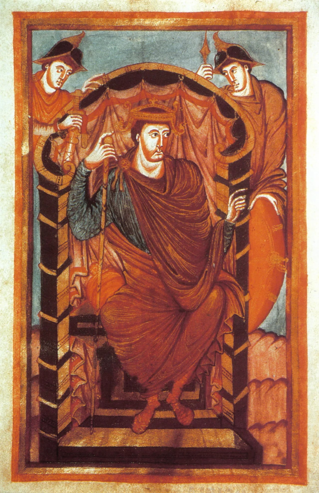 Porträt von Lothar I. (795–855) – Gedenkseite