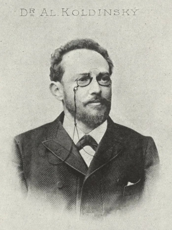 Portrait of Alois Koldinský (1857–1934) – memorial page