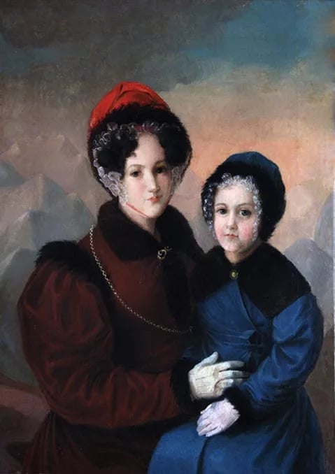 Portrait of Praskowja Michailowna Murawjowa (1788–1835) – memorial page