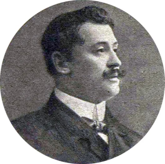 Porträt von Anatoli Leonidowitsch Durow (1864–1916) – Gedenkseite