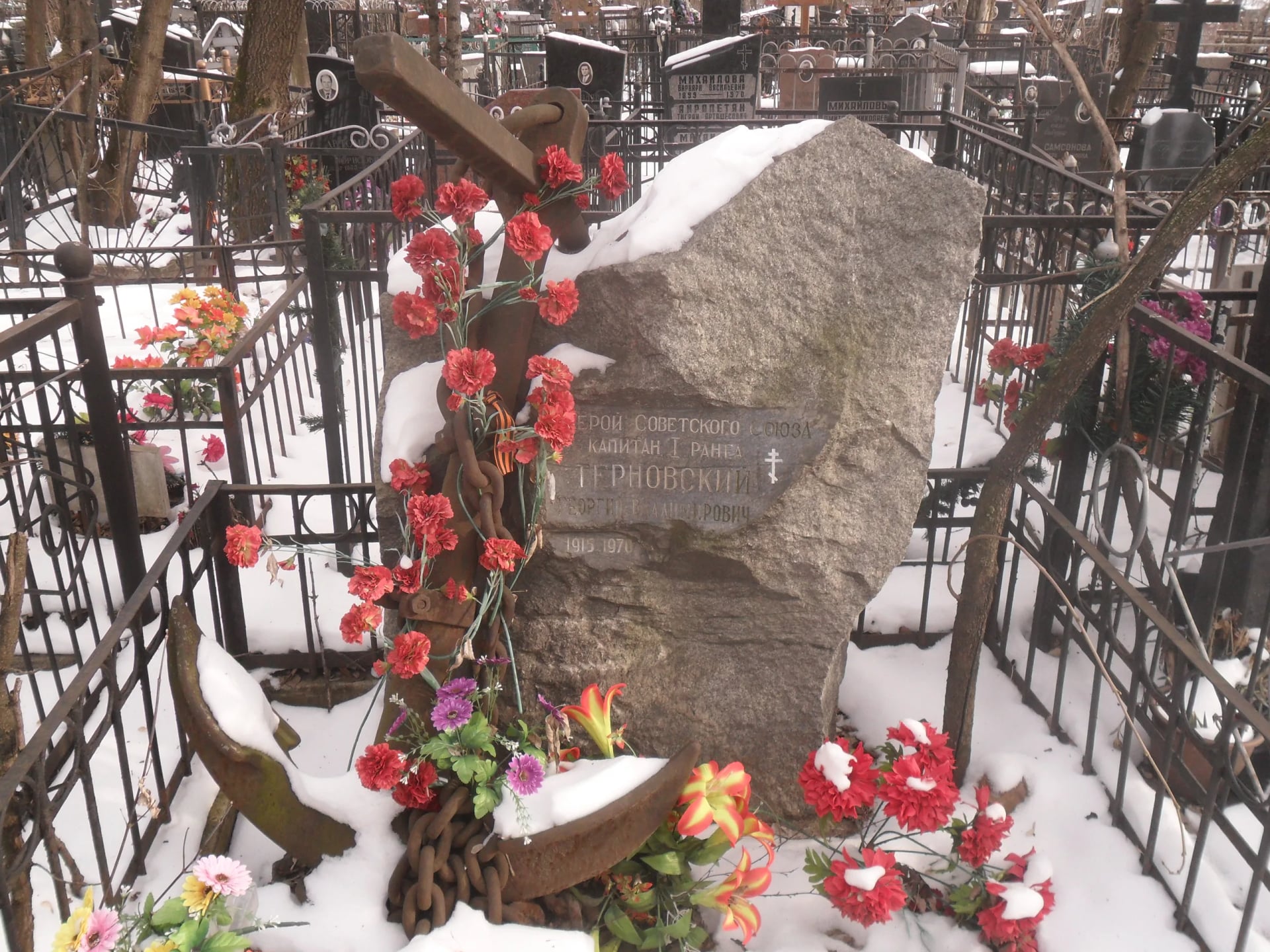 Portrait of Georgij Vladimirovič Ternovskij (1915–1970) – memorial page