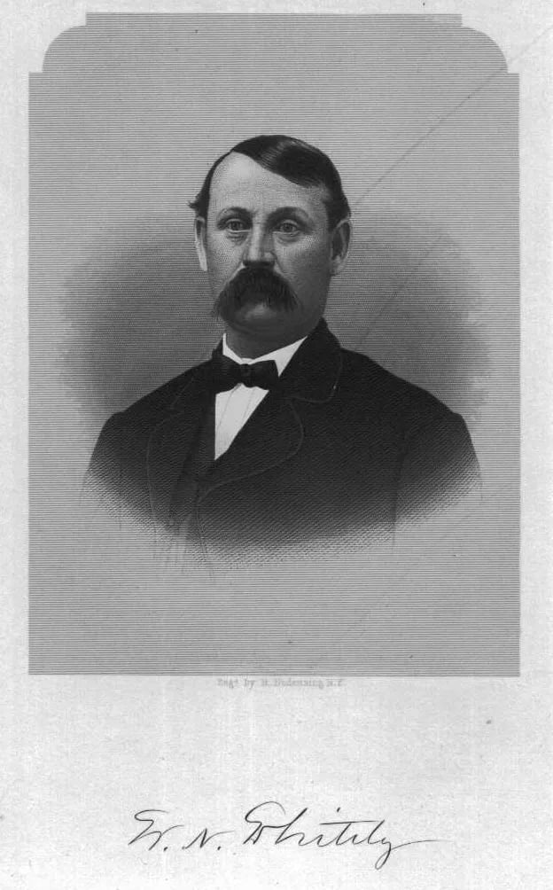 Portrait of William N. Whiteley (1834–1911) – memorial page