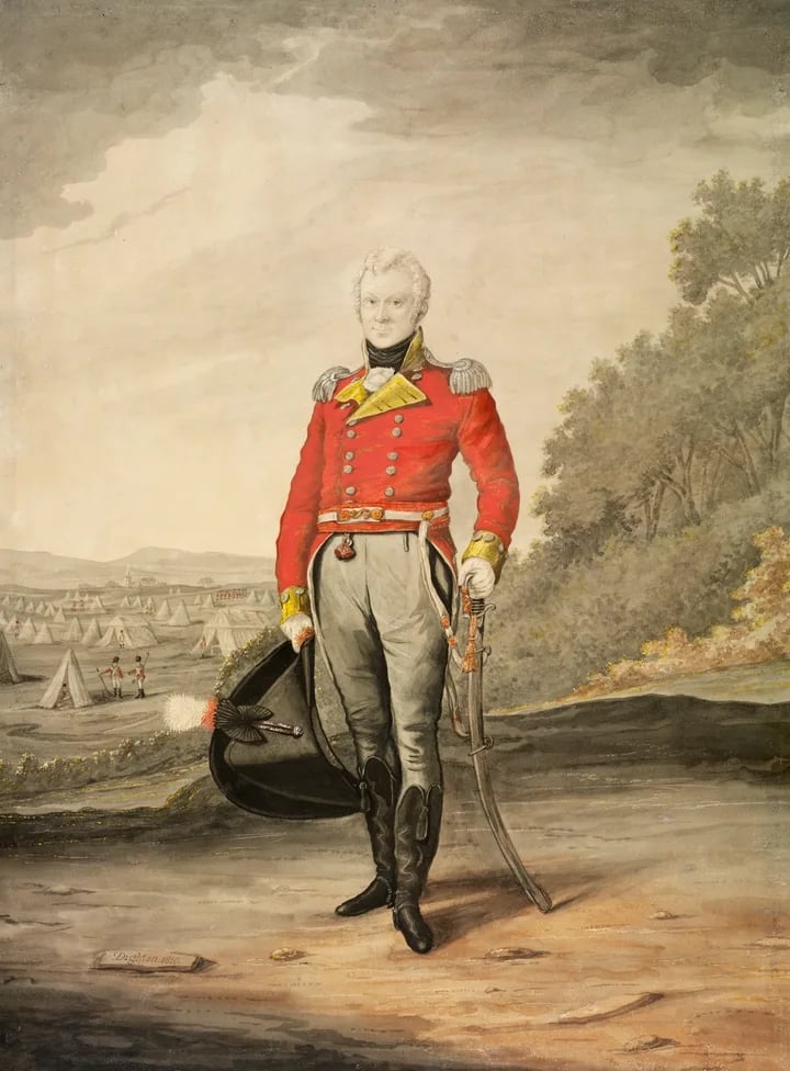 Porträt von George Johnston (1764–1823) – Gedenkseite
