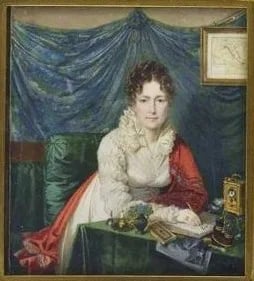Porträt von Anna Iwanowna Orlowa (1777–1824) – Gedenkseite