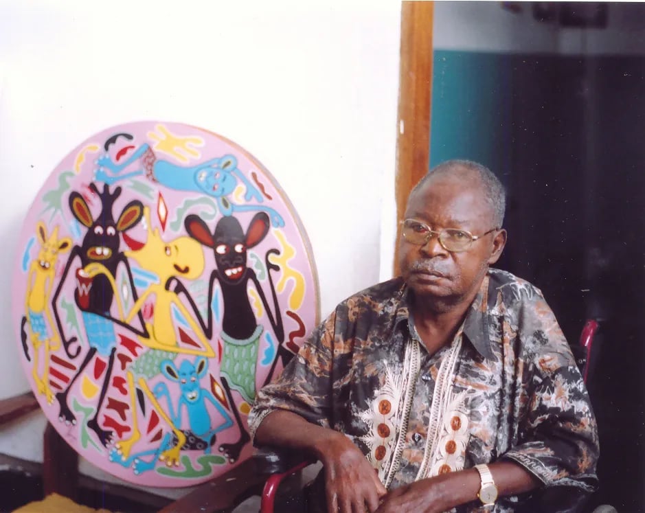 Porträt von George Lilanga (1934–2005) – Gedenkseite