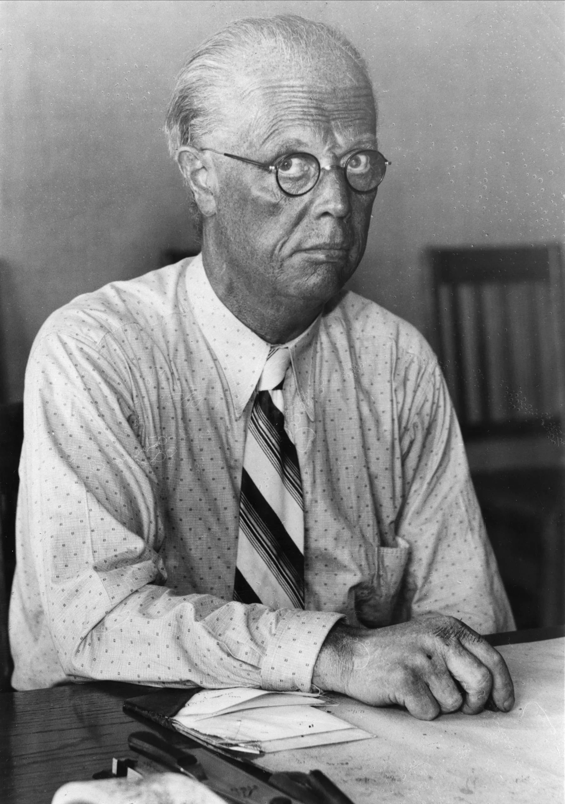 Portrait of Marius Røhne (1883–1966) – memorial page