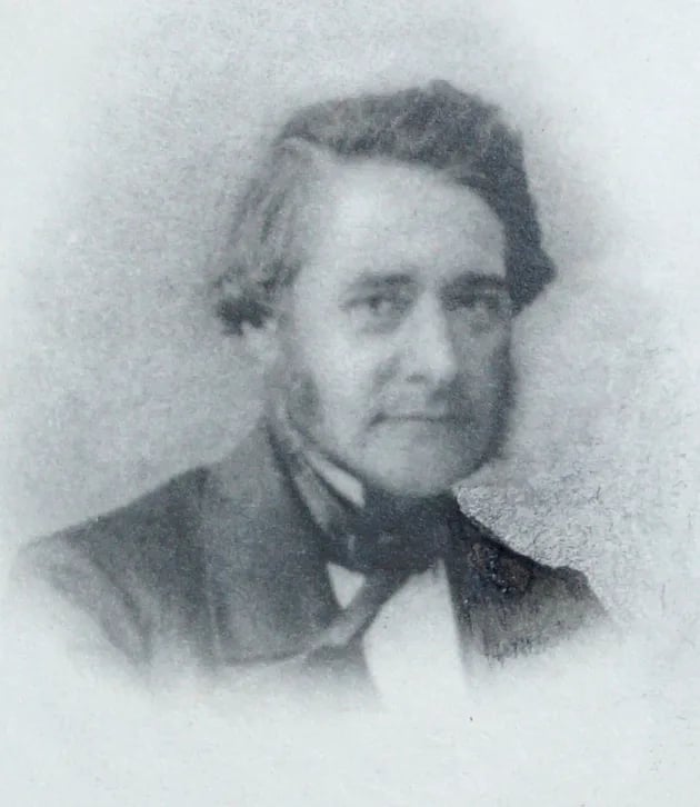 Porträt von Pierre-Benjamin Lafaye (1809–1867) – Gedenkseite