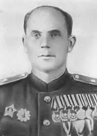 Porträt von Mikhail Sakhno (1905–1947) – Gedenkseite