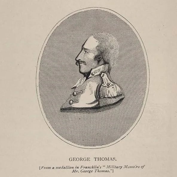 Porträt von George Thomas (1756–1802) – Gedenkseite