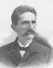Porträt von George W. Cooper (1851–1899) – Gedenkseite