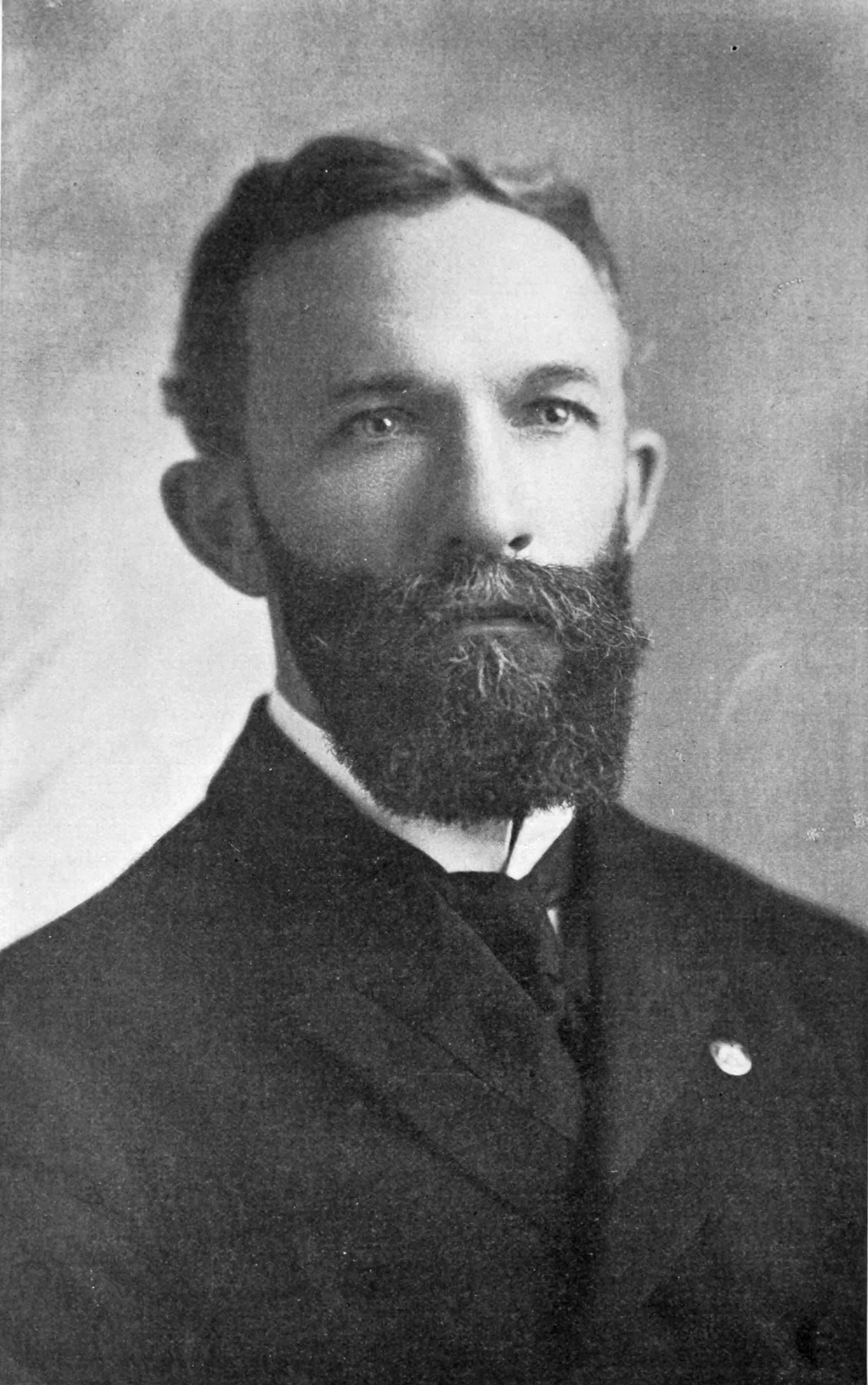 Portrait of George W. McBride (1854–1911) – memorial page