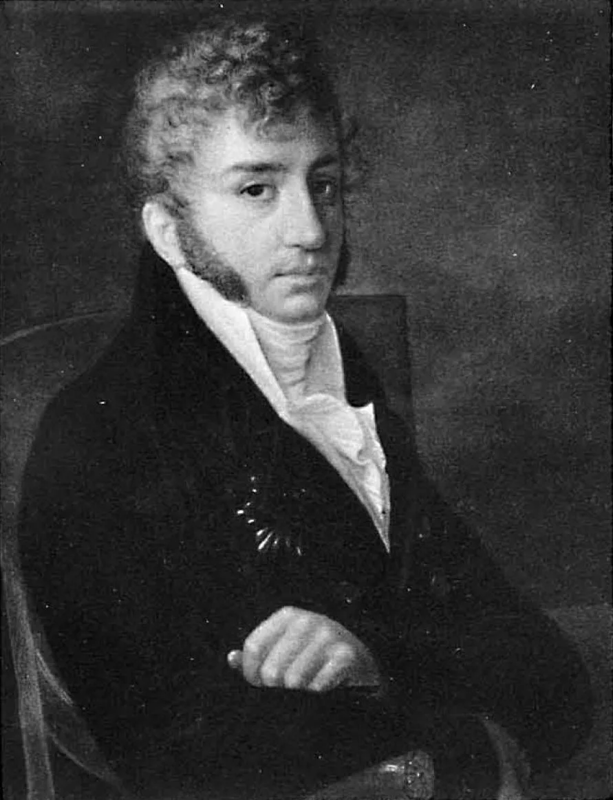 Porträt von Sergei Nikolajewitsch Saltykow (1776–1828) – Gedenkseite