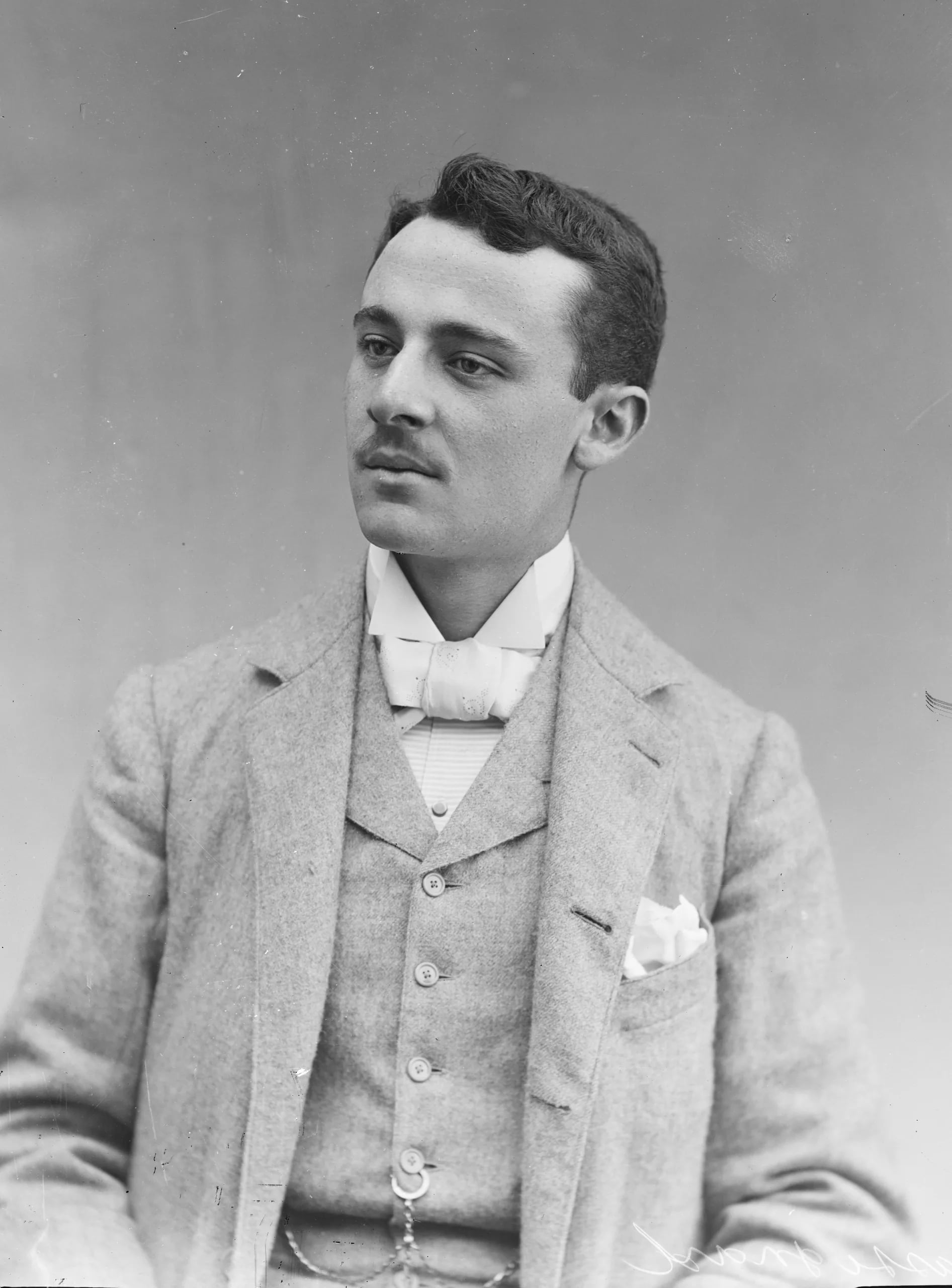 Porträt von Georges Cassignard (1873–1893) – Gedenkseite