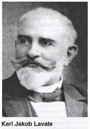 Porträt von Jakob von Lavale (1843–1925) – Gedenkseite