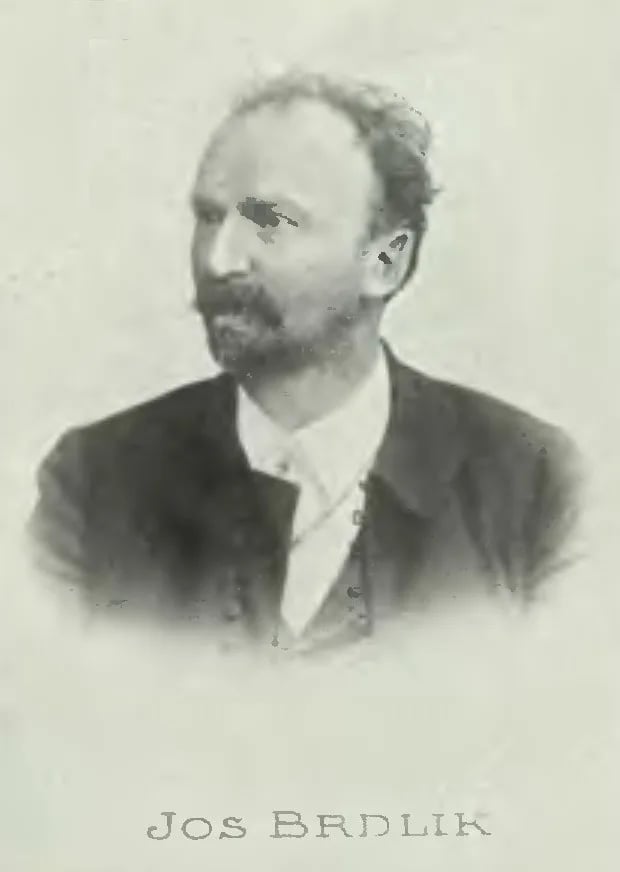 Portrait of Josef Brdlík (1848–1932) – memorial page