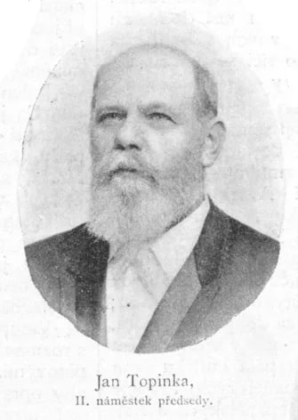 Portrait of Jan Topinka (1837–1916) – memorial page