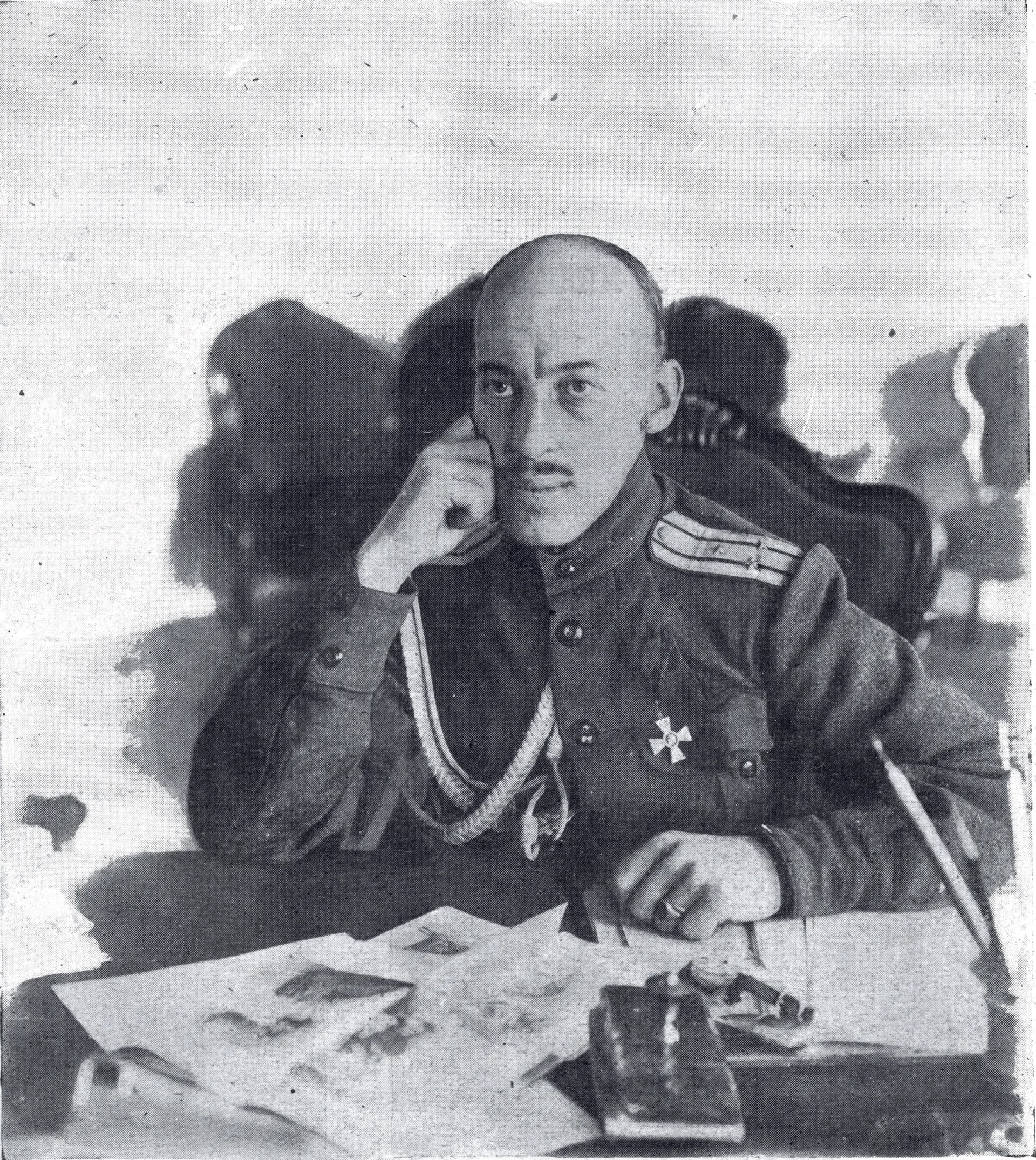 Portrait of Georgi Petrowitsch Polkownikow (1883–1918) – memorial page