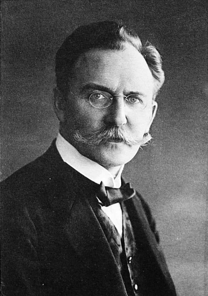 Porträt von Hermann Theodor Simon (1870–1918) – Gedenkseite