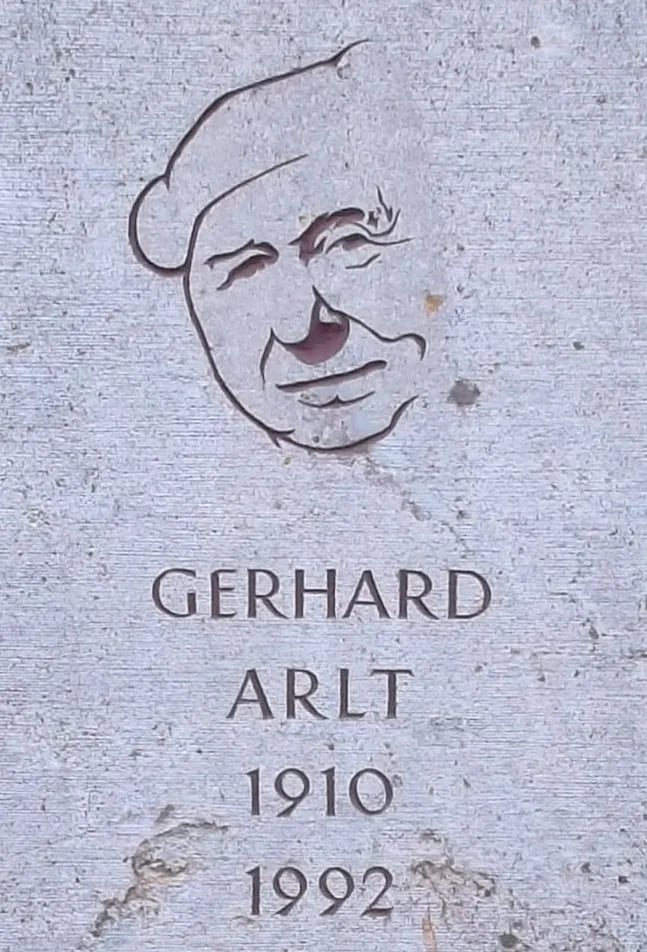 Portrait of Gerhard Arlt (1910–1992) – memorial page