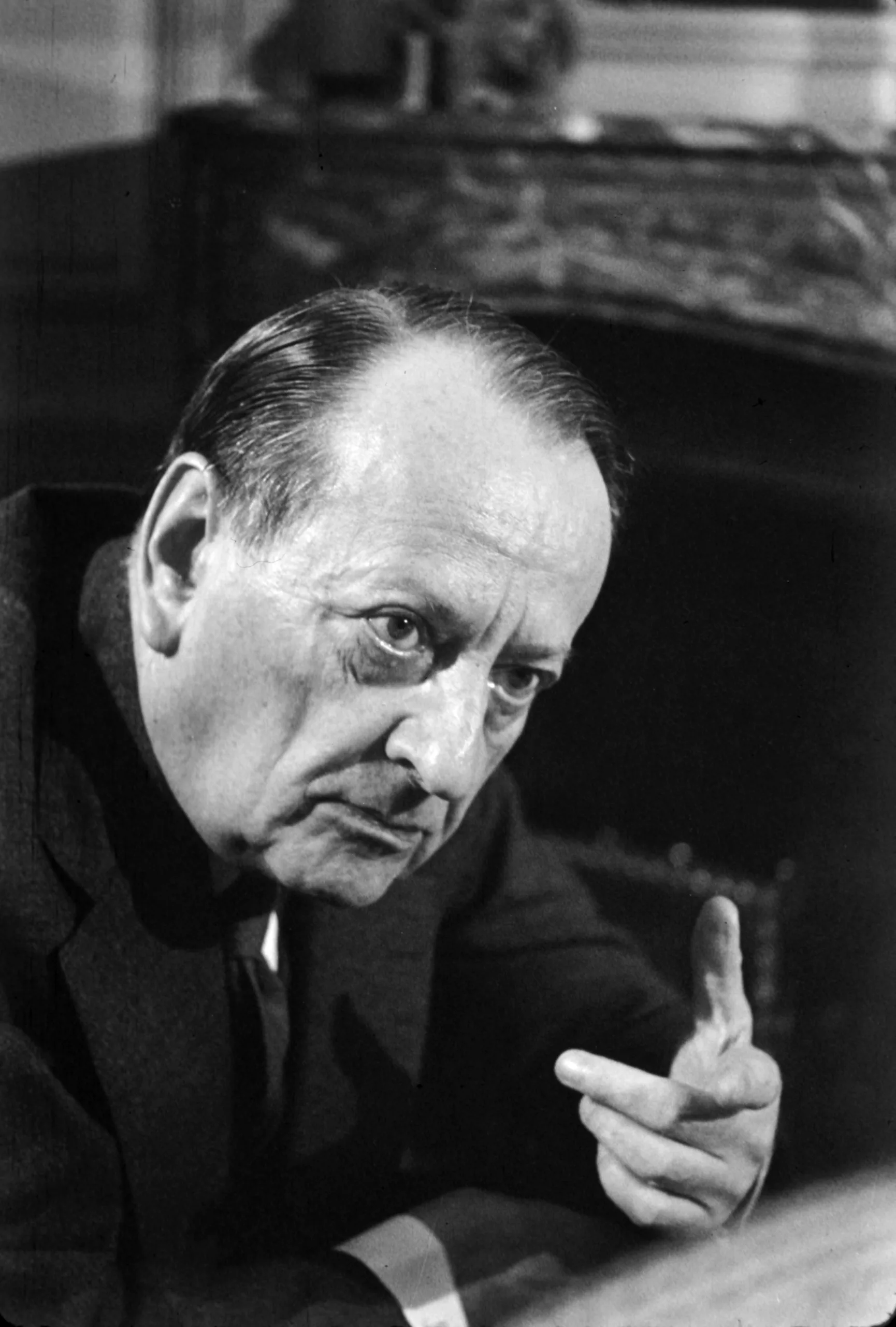 Porträt von André Malraux (1901–1976) – Gedenkseite